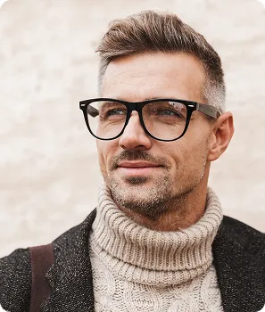 Monture de lunettes pour homme à Saint Germain en Laye chez Alpha Optique